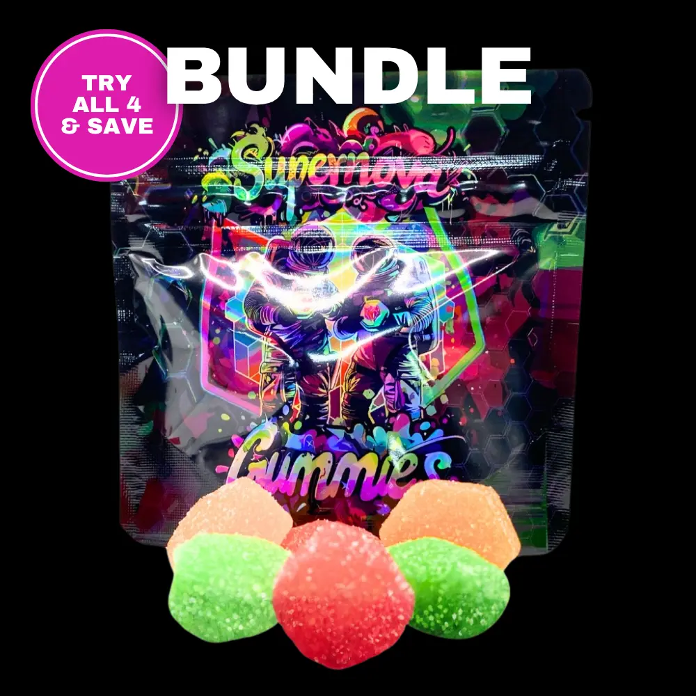 Supernova Exotic Cannabinoid Vegan Gummies (Very Potent) - bUNDLE