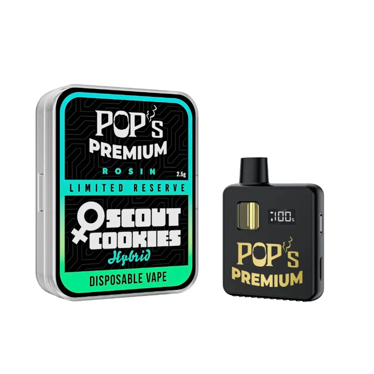 Pop's Premium Limited Reserve Rosin Vape  2.5G - JK Distro