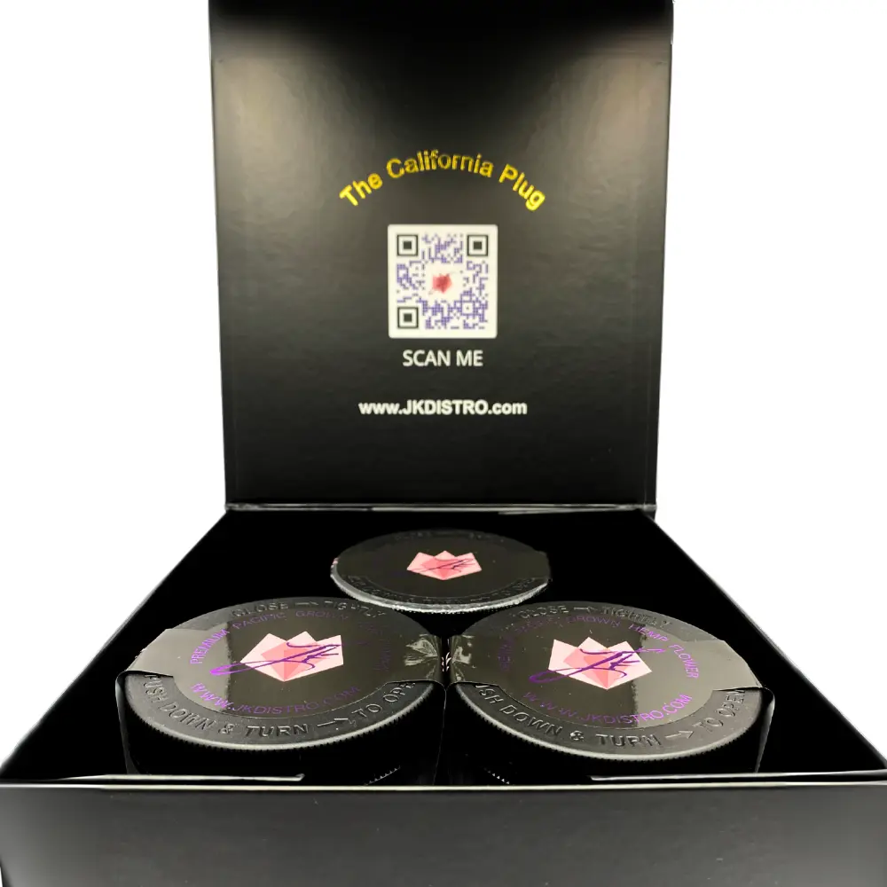 budtender hotbox with three jars inside