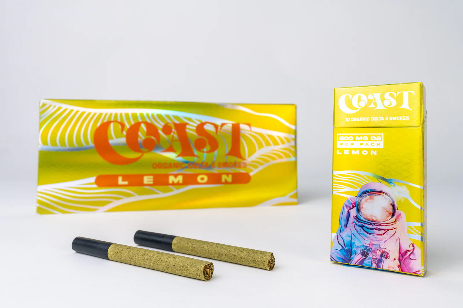 Coast Delta 8 Smokes lemon