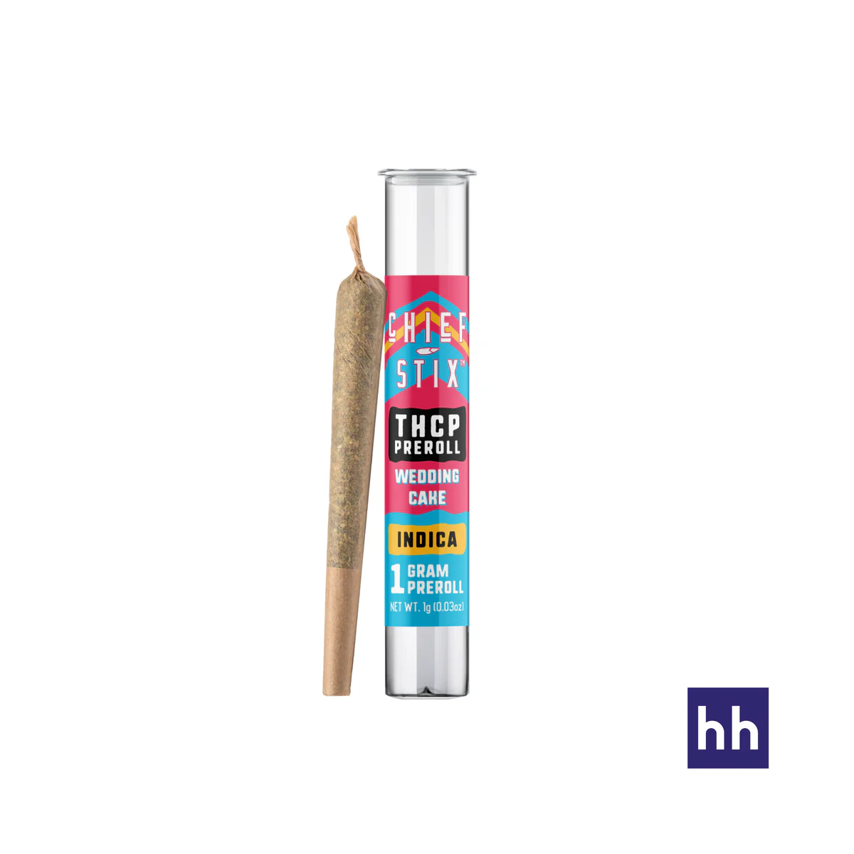 THCP Preroll 1g - Chief Stix Wedding Cake