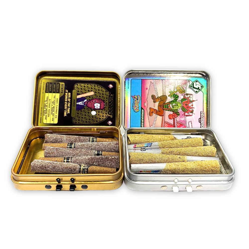 Sluggers Juiced 0.7g Quad-Infused Preroll 5-Pack - Image 11