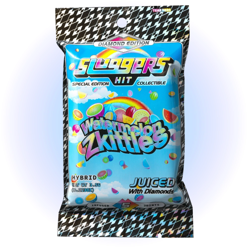 Sluggers Juiced 0.7g Preroll 5-pack_Watermelonz