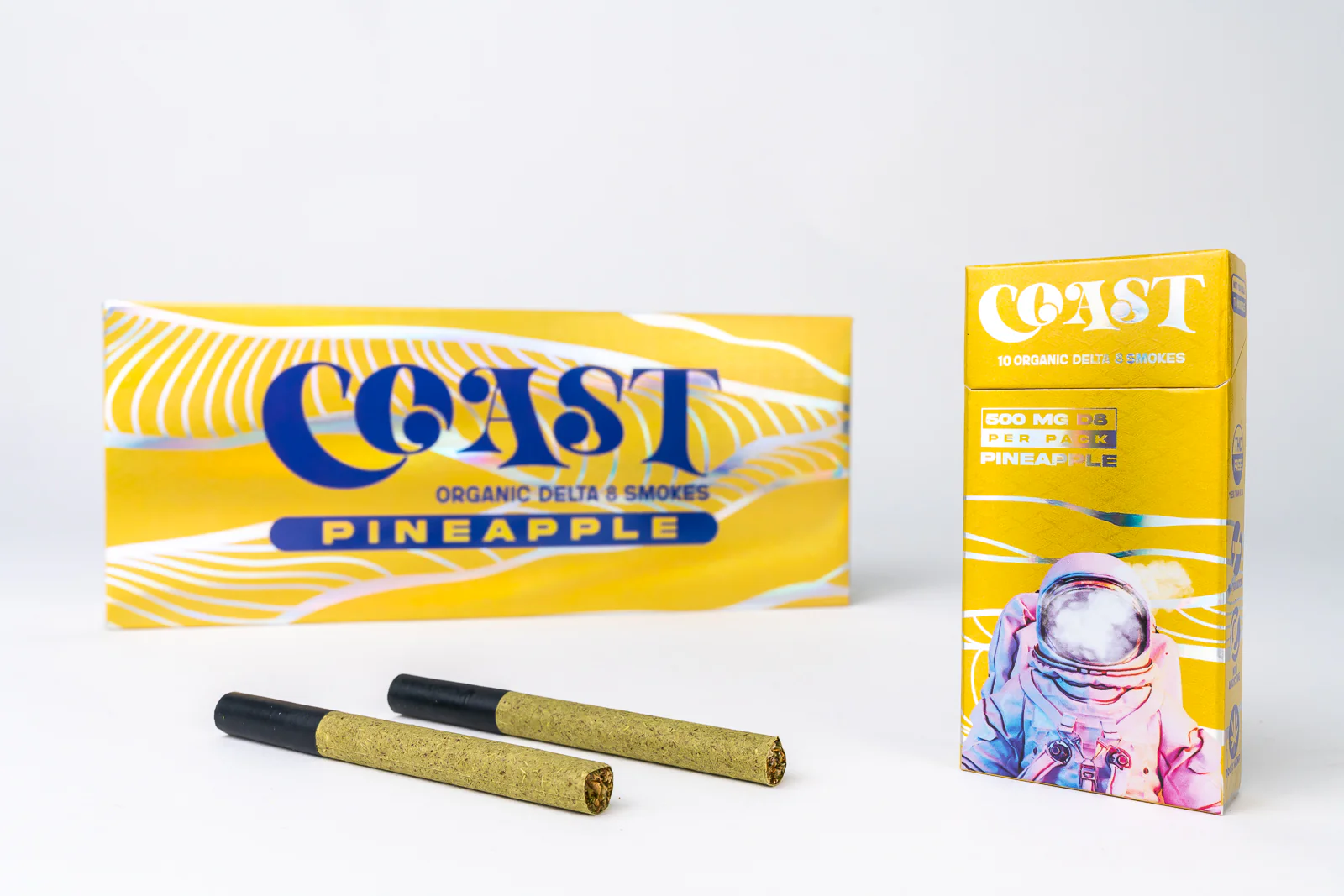 Coast Delta 8 Smokes Pineapple