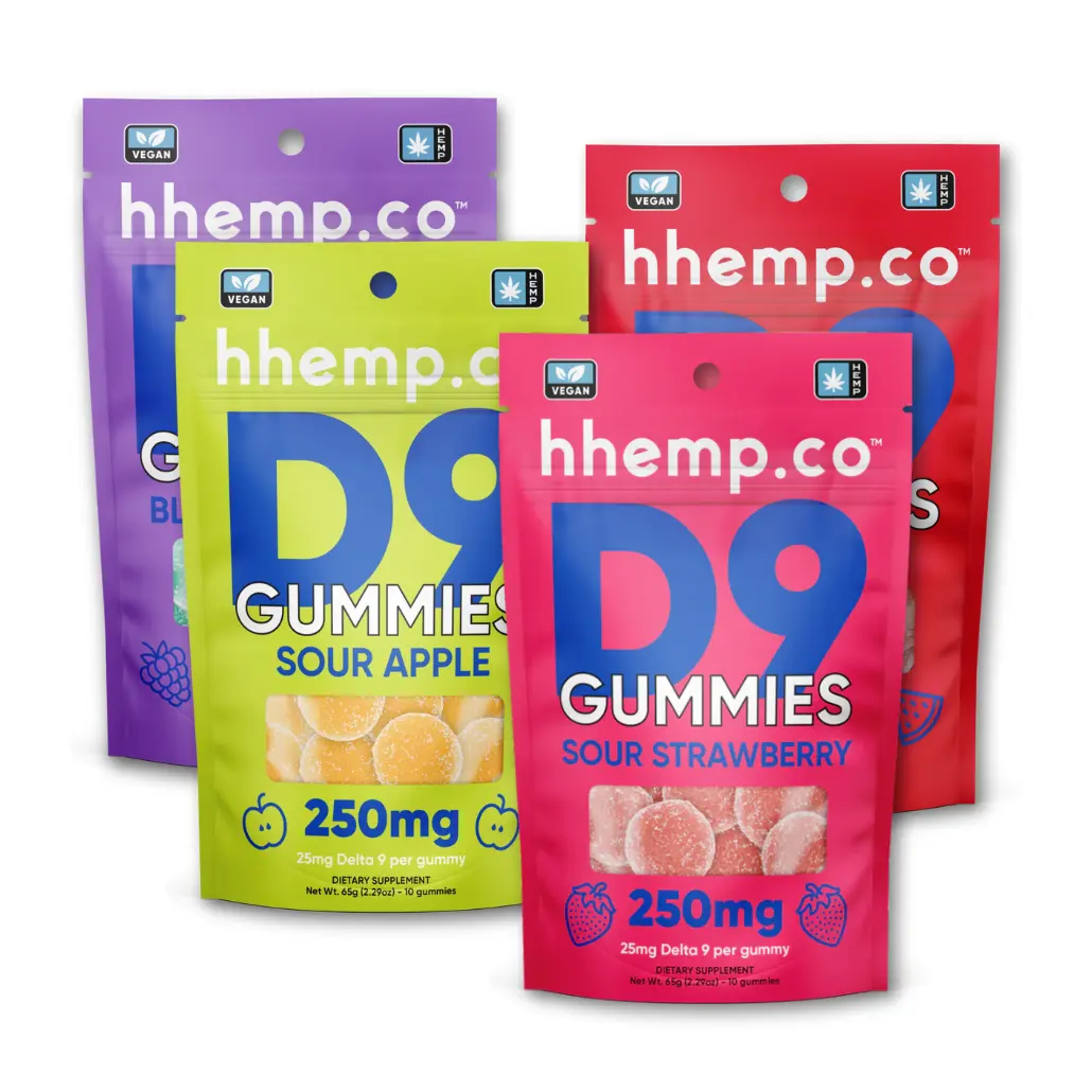 d9 gummies bags different flavors