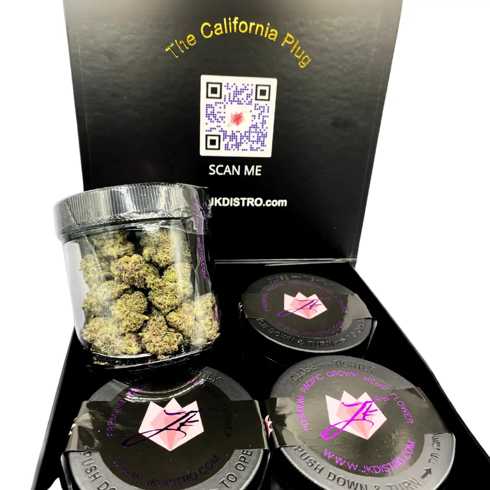 budtender hotbox with four jars inside